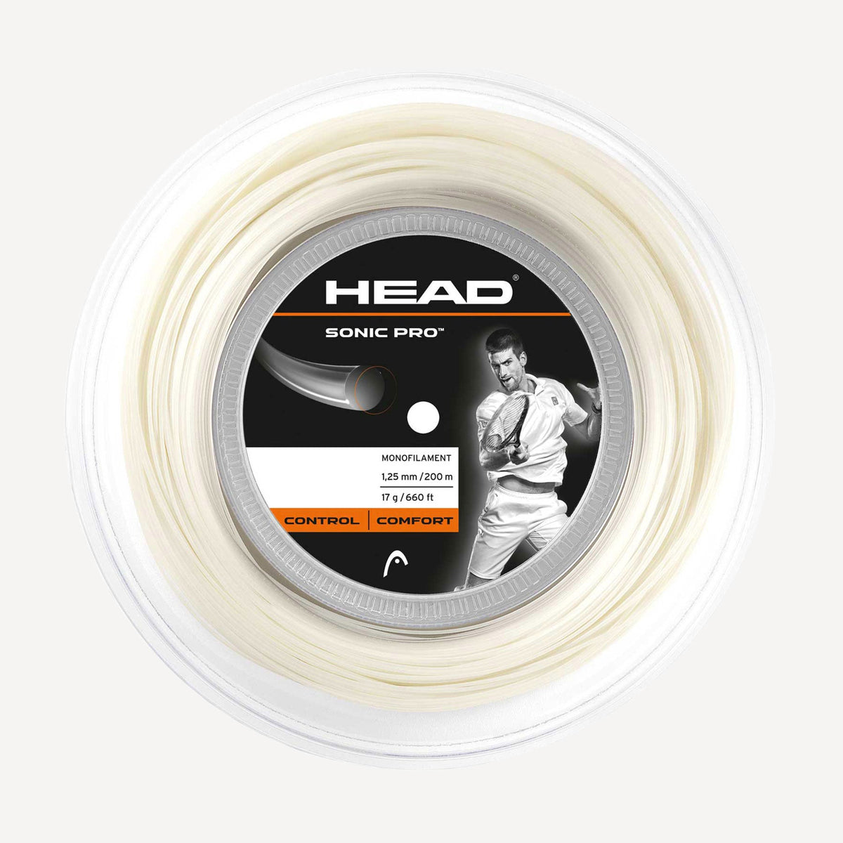 HEAD Sonic Pro 200m reel SKU 281128